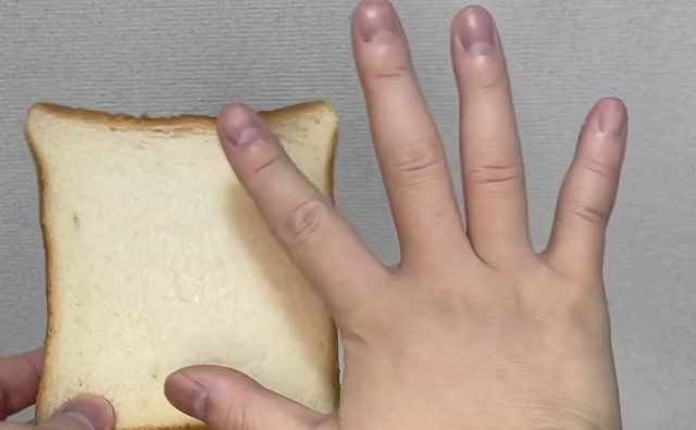 グルメ系YouTuberハシダ、手が大きすぎると話題 「ドーナツがミニチュアに見える」